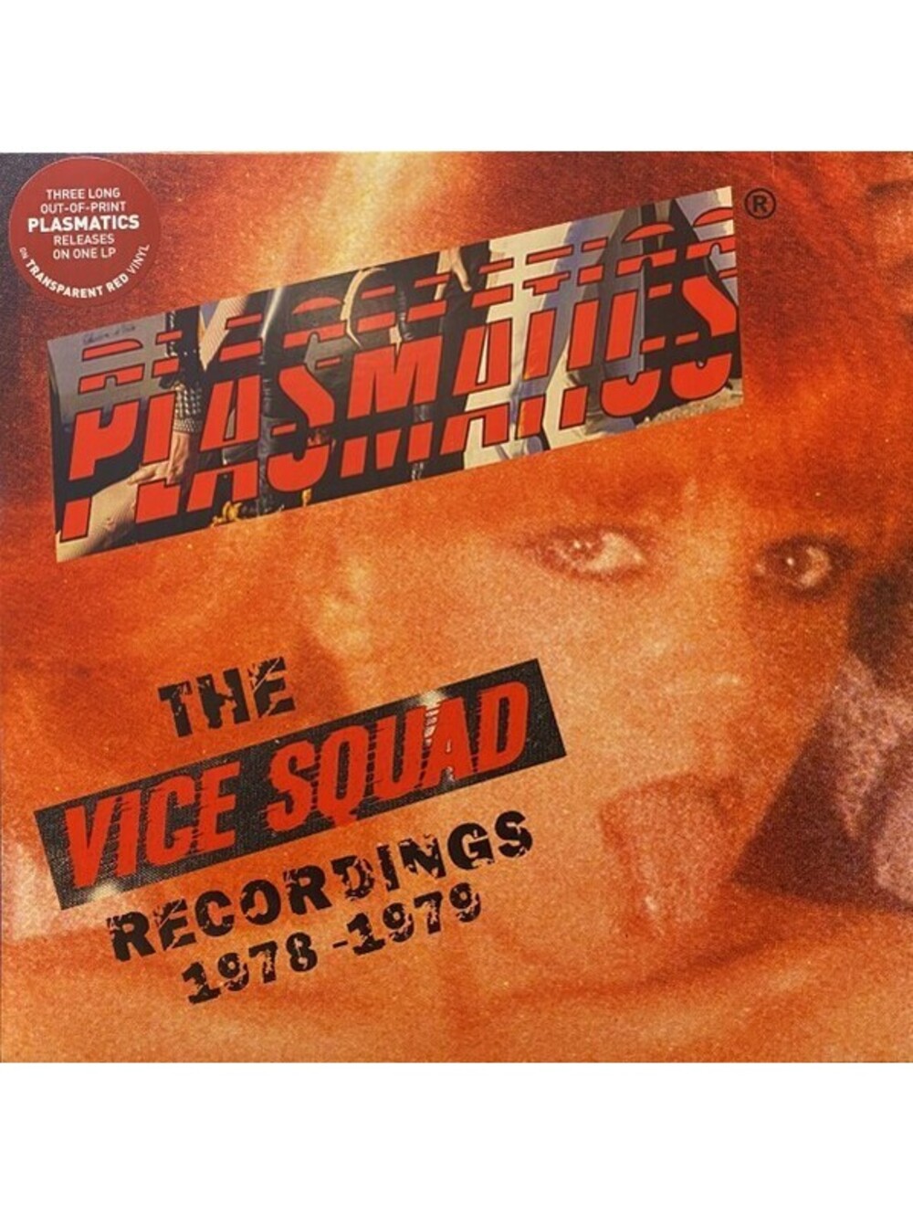 PLASMATICS - THE VICE SQUAD RECORDINGS LP RED VINYL RECORD wendy o williams punk